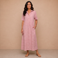 Linda | Relaxed Buttoned Shirtdress