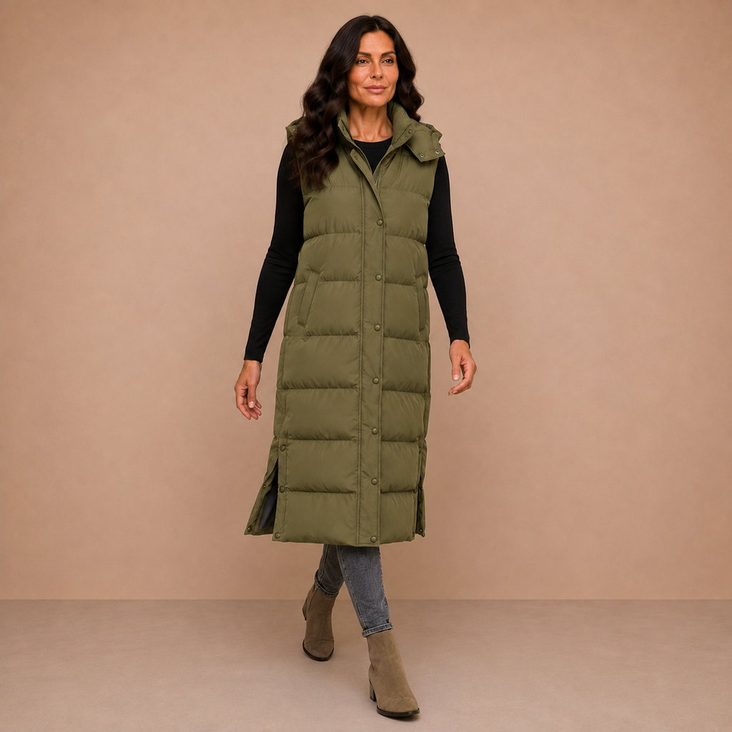 Olivia | Long Puffer Vest
