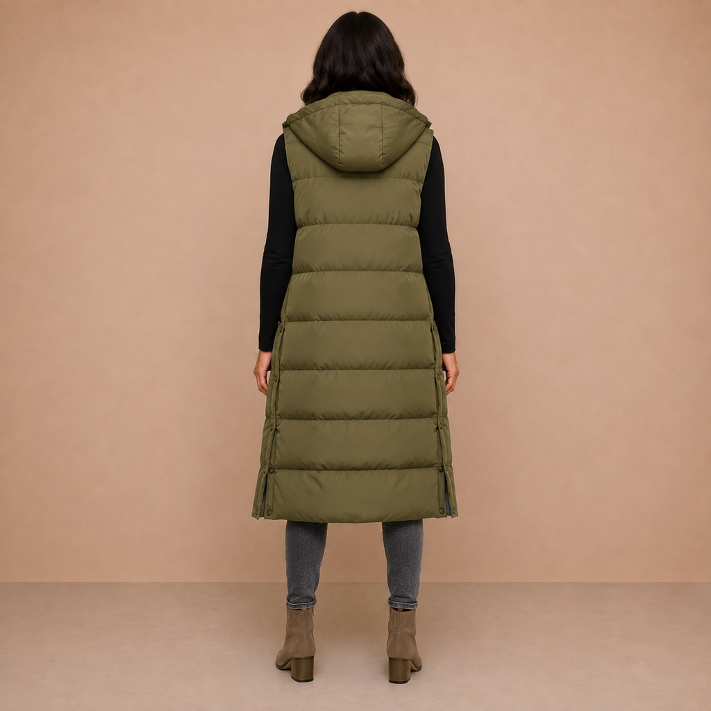 Olivia | Long Puffer Vest