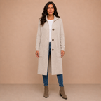 Lorène | Elegant Long Women’s Cardigan