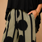 Kalliope -  Comfortable Elastic Waist Two-Piece Set