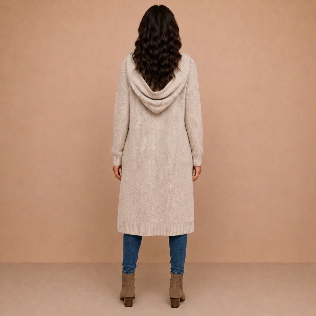 Lorène | Elegant Long Women’s Cardigan